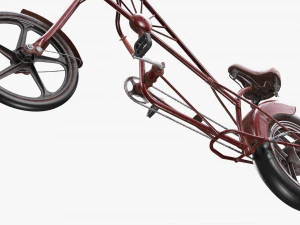 Stylized vintage bicycle 3D Model
