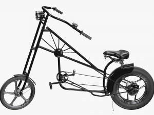 Stylized vintage bicycle 02 3Dモデル