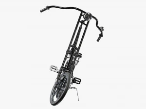 Stylized vintage bicycle 02 3D Model