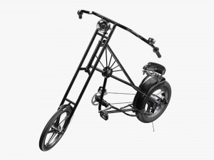 Stylized vintage bicycle 02 3Dモデル
