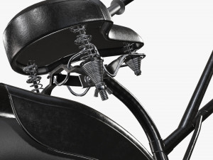 Stylized vintage bicycle 02 3Dモデル