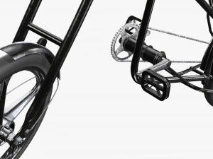 Stylized vintage bicycle 02 3D Model
