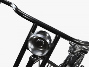Stylized vintage bicycle 02 3Dモデル
