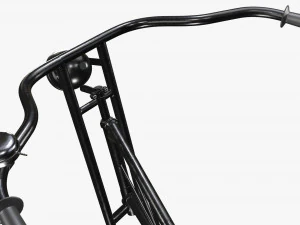 Stylized vintage bicycle 02 3D Model