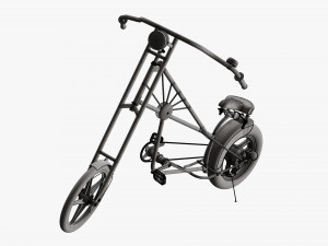 Stylized vintage bicycle 02 3Dモデル