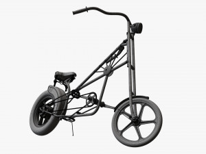 Stylized vintage bicycle 02 3Dモデル