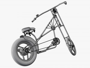 Stylized vintage bicycle 02 3Dモデル