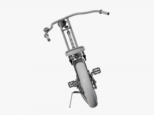 Stylized vintage bicycle 02 3Dモデル