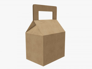 Tapered carrying box 3D Model