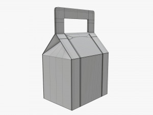 Tapered carrying box Modelo 3D