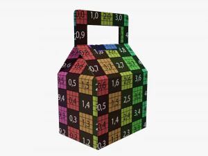 Tapered carrying box 3D Model