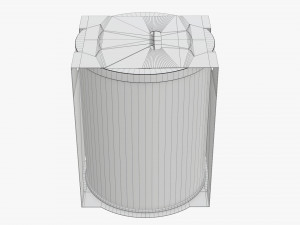 Tin can holder 3D मॉडल