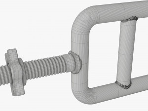 Triceps weight bar 3D Model