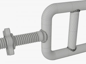 Barre de musculation pour triceps Modèle 3D