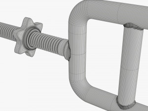 Triceps weight bar 3D Model
