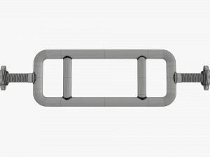 Triceps weight bar 3D Model