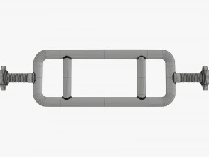 Barre de musculation pour triceps Modèle 3D