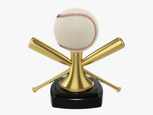 Mazza da baseball trofeo Modello 3D