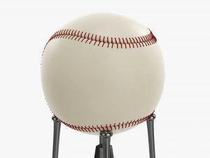 Taco de bola de beisebol trof&eacute;u 02 Modelo 3D