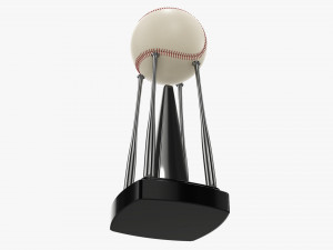 Trophy baseball ball bat 02 Modelo 3D