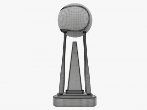 Trophy baseball ball bat 02 Modelo 3D