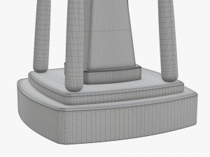 Trophy baseball ball bat 02 Modelo 3D