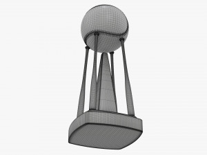 Trophy baseball ball bat 02 Modelo 3D