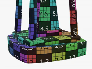 Taco de bola de beisebol trof&eacute;u 02 Modelo 3D