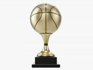 Troph&auml;en-Basketballball 3D Modell