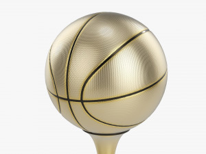 Trophy basketball ball 3D 模型