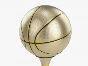 Troph&auml;en-Basketballball 3D Modell