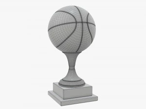 Troph&auml;en-Basketballball 3D Modell