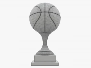 Troph&auml;en-Basketballball 3D Modell