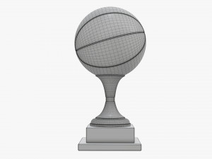 Trophy basketball ball 3D 模型