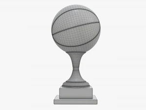 Troph&auml;en-Basketballball 3D Modell