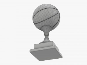 Trophy basketball ball 3D 模型