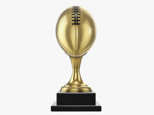 Trophy football ball 3D Модель