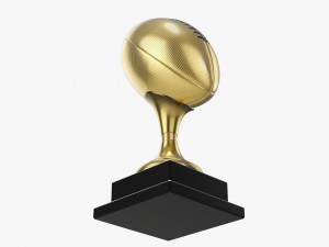 Trophy football ball 3D Модель