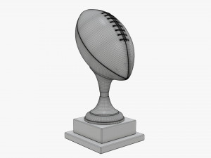Trophy football ball 3D Модель