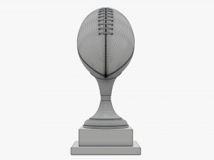 Trophy football ball 3D Модель