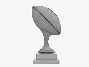 Trophy football ball 3D Модель