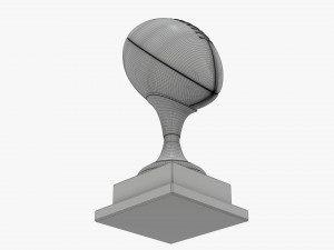 Trophy football ball 3D Модель