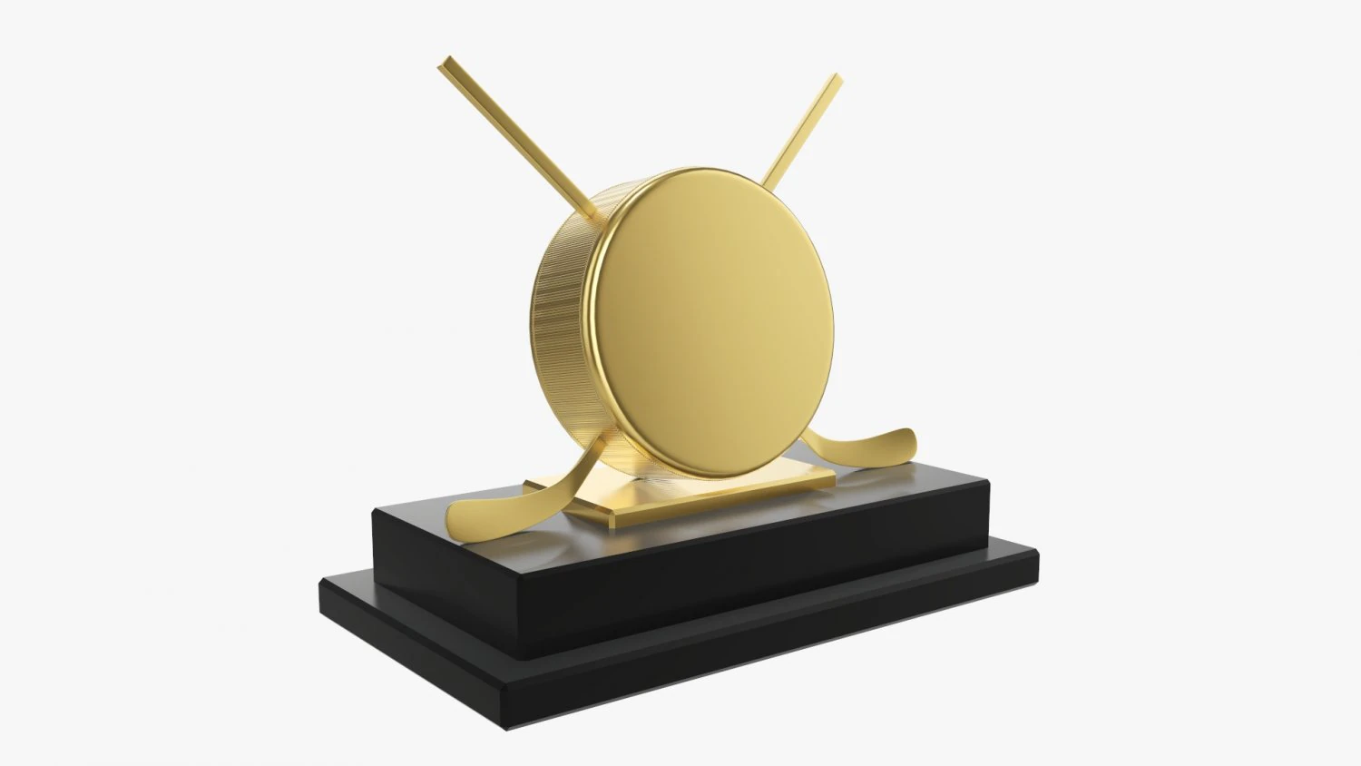 Trophy hockey 3D Model .c4d .max .obj .3ds .fbx .stl .blend 