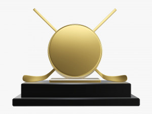 Trophy hockey 3D मॉडल