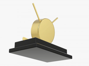 Trophy hockey 3D मॉडल