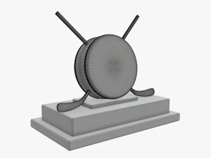 Trophy hockey 3D Model