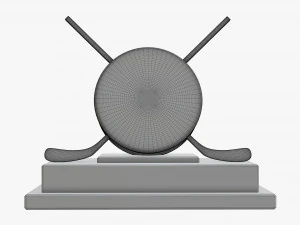 Trophy hockey 3D Model