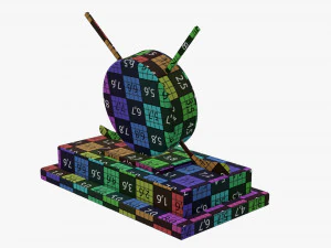 Trophy hockey 3D Model