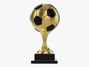 Trophy soccer ball Modelo 3D