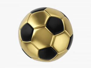 Bal&oacute;n de f&uacute;tbol trofeo Modelo 3D